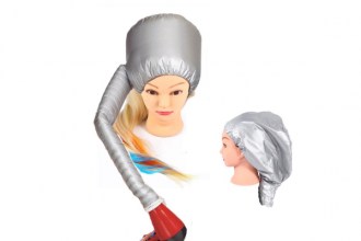 Hair Dryer Cap, Silver