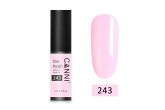 Canni 243 Gel polish, Light Pink (5ml)