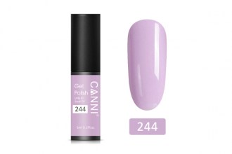 Canni 244 Gel polish, Elegant Purple (5ml)
