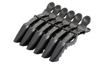 Clip plastic Dragon Black (6psc)