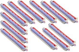 Cold Wave Rods,  Yellow/Rose, 8mm (12psc)