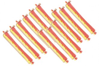Cold Wave Rods,  Yellow/Rose, 8mm (12psc)