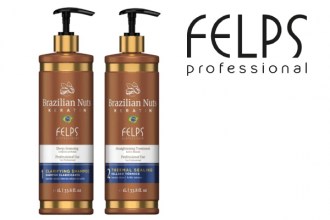 Felps Brazilian Nuts Keratin Hair Straightening Pack (2x1000ml)
