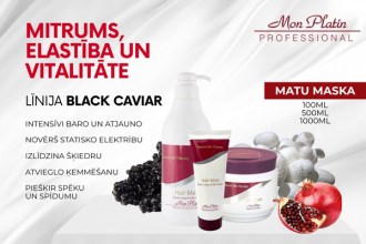 Mon Platin Black Caviar Hair Mask, 1000ml