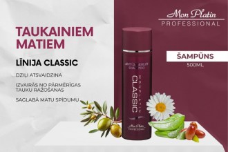 Mon Platin Classic Shampoo for Oily Hair, 500ml