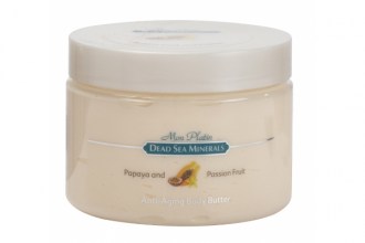 Mon Platin Dead Sea Minerals Anti-Aging Passion Fruit and Papaya Body Butter, 300ml